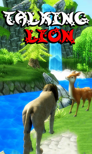 Talking lion poster