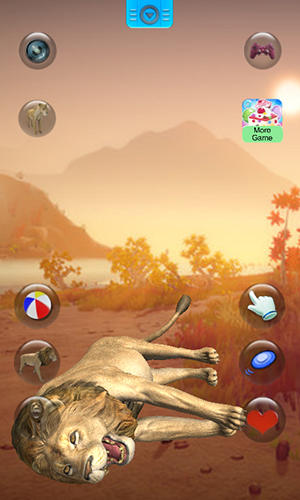 Talking lion screenshot 1