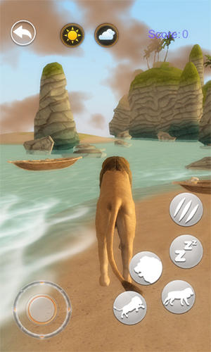 Talking lion screenshot 3