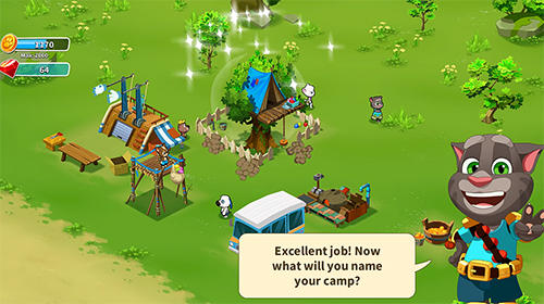 Talking Tom camp screenshot 3