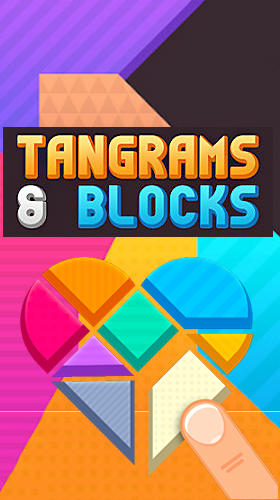 Tangrams and blocks poster