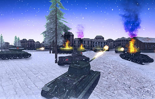 Tank battle 3D: WW2 warfare screenshot 2