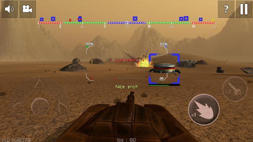 Tank combat: Future battles screenshot 1