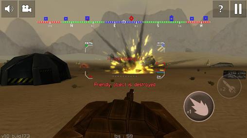 Tank combat: Future battles screenshot 2