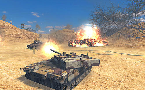 Tank force: Real tank war online screenshot 1