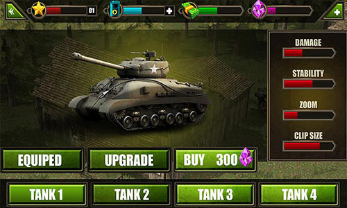 Tank future battle simulator screenshot 1