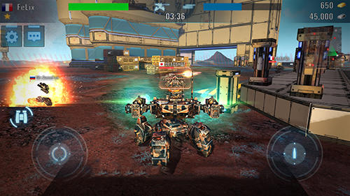 Tanks vs robots screenshot 1