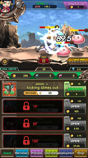 Tap knights: Princess quest screenshot 2