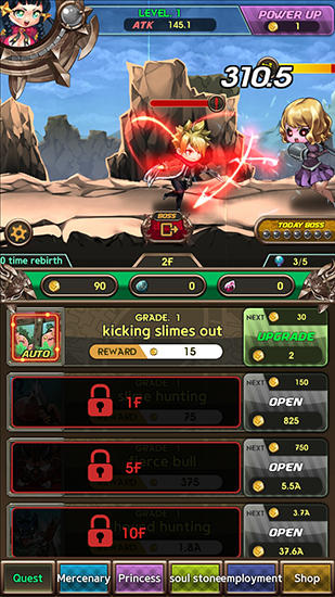 Tap knights: Princess quest screenshot 3
