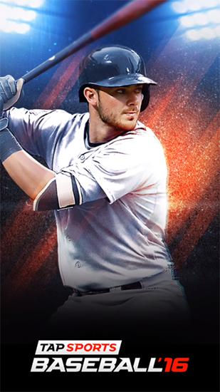 Tap sports: Baseball 2016 poster