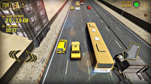 Taxi car simulator 3D 2014 screenshot 1