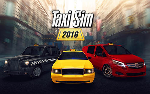 Taxi sim 2016 poster