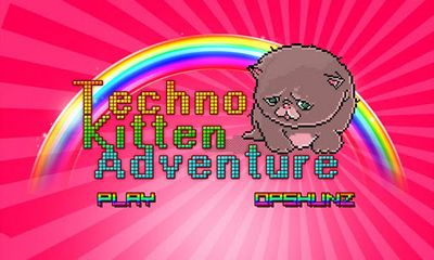 Techno Kitten Adventure screenshot 1
