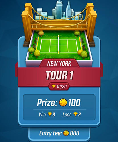 Tennis ace: Free sports game screenshot 1