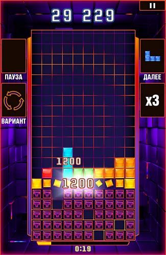 Tetris blitz screenshot 3