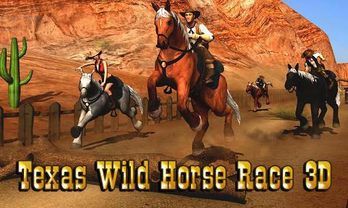 Texas: Wild horse race 3D poster