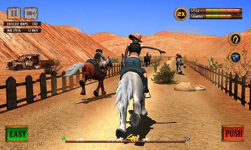 Texas: Wild horse race 3D screenshot 1