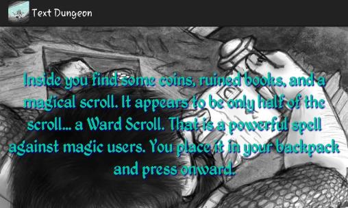 Text dungeon screenshot 3