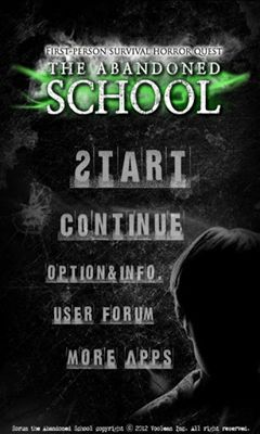 The abandoned school poster
