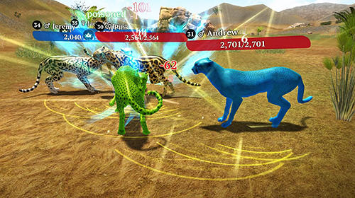 The cheetah: Online simulator screenshot 2