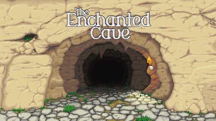 The enchanted cave poster