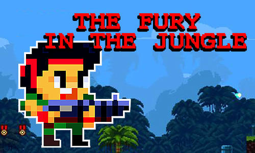 The fury in the jungle poster