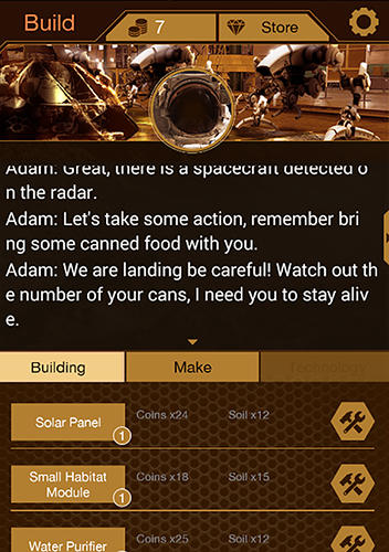 The Mars files: Survival game screenshot 1