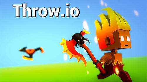 Throw io: Online axes, knives and shurikens battles poster