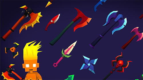 Throw io: Online axes, knives and shurikens battles screenshot 2