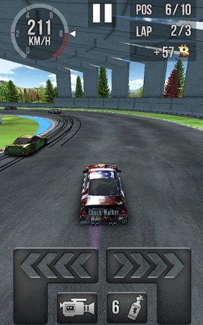 Thumb car racing screenshot 1