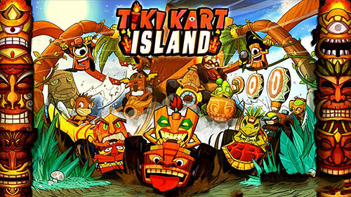 Tiki kart island poster