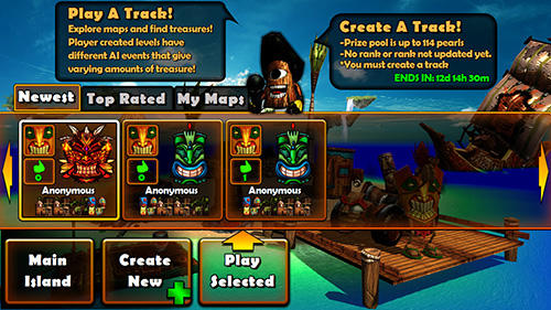 Tiki kart island screenshot 4