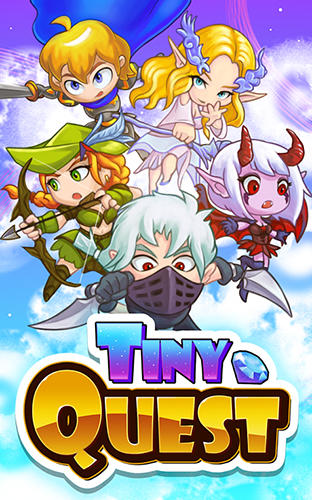 Tiny quest heroes poster