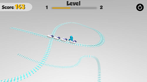 Tiny roller loops 3D screenshot 3