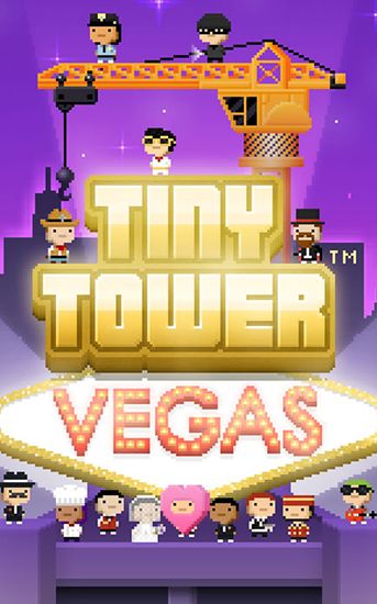Tiny tower: Vegas poster