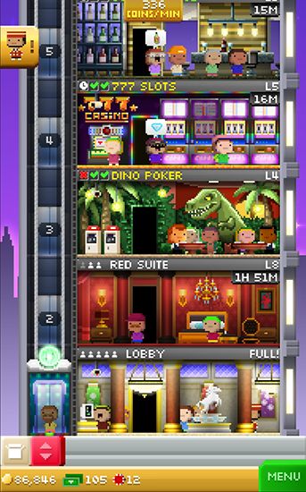 Tiny tower: Vegas screenshot 3