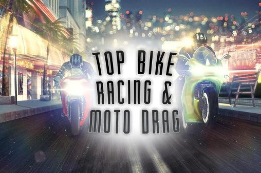Top bike: Racing and moto drag poster