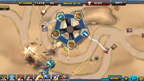 Tower defense: Alien war TD 2 screenshot 3