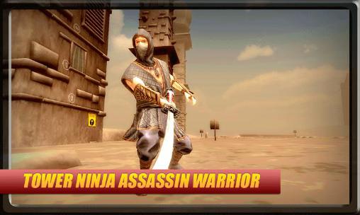 Tower ninja assassin warrior poster