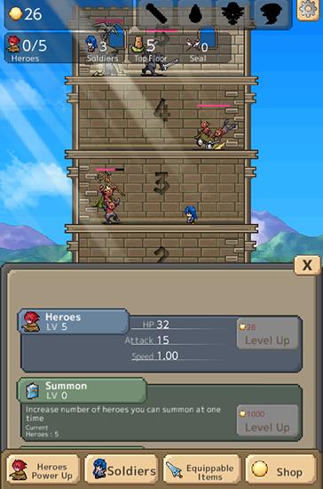 Tower of hero screenshot 5