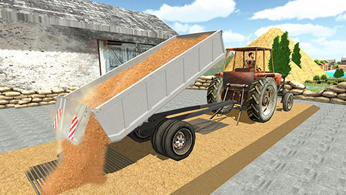 Tractor simulator 3D: Farm life screenshot 1