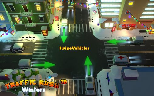 Traffic rush winters 3D screenshot 1