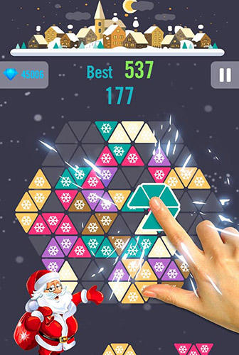 Triangle star: Block puzzle game screenshot 3