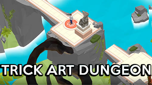 Trick art dungeon poster