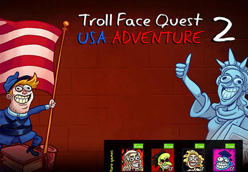 Troll face quest: USA adventure 2 poster