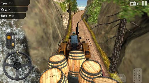 Truck driver 3D: Offroad screenshot 2