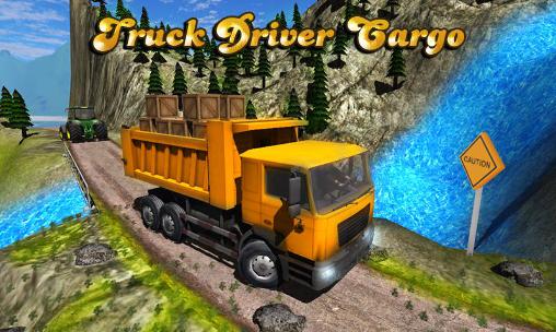 Truck driver cargo poster
