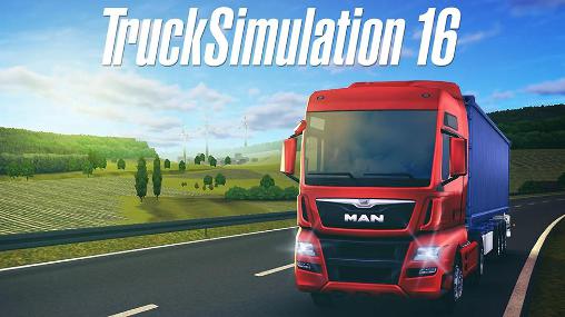 Truck simulation 16 poster