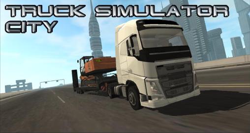 Truck simulator: City poster
