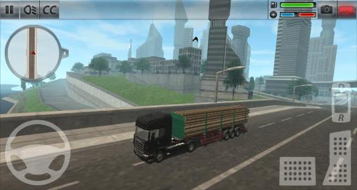 Truck simulator: City screenshot 1
